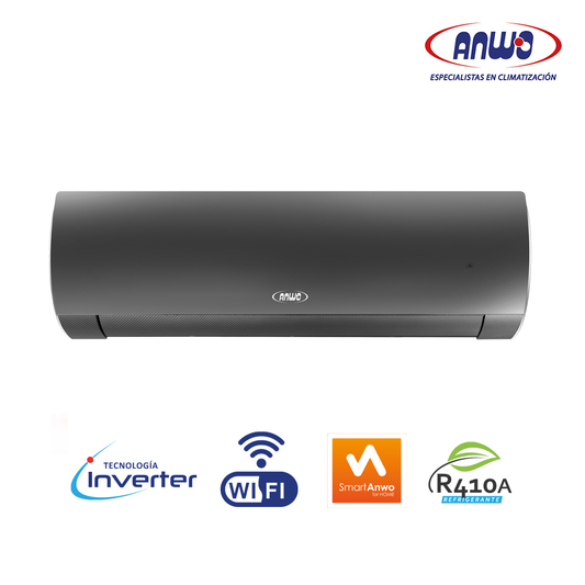 Equipo Anwo COOL DESIGN 9000 BTU INSTALACIÓN INCLUIDA