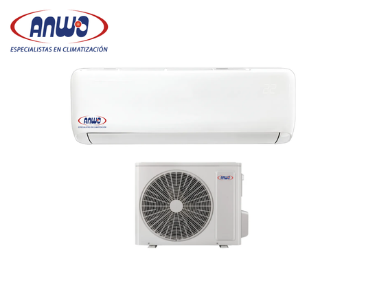 Equipo aire Acondicionado Anwo 9000 BTU Modelo Infinity Instalación Incluida